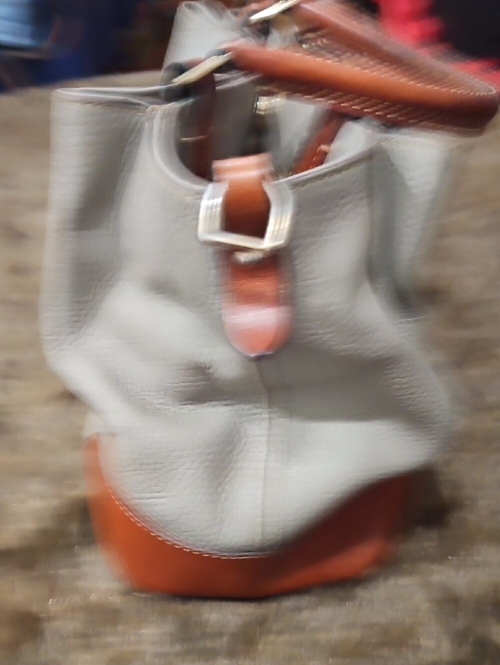 DOONEY& BOURKE Authentic Leather Satchel Handbag.Fair Condition Refer To Picture - Picture 8 of 16